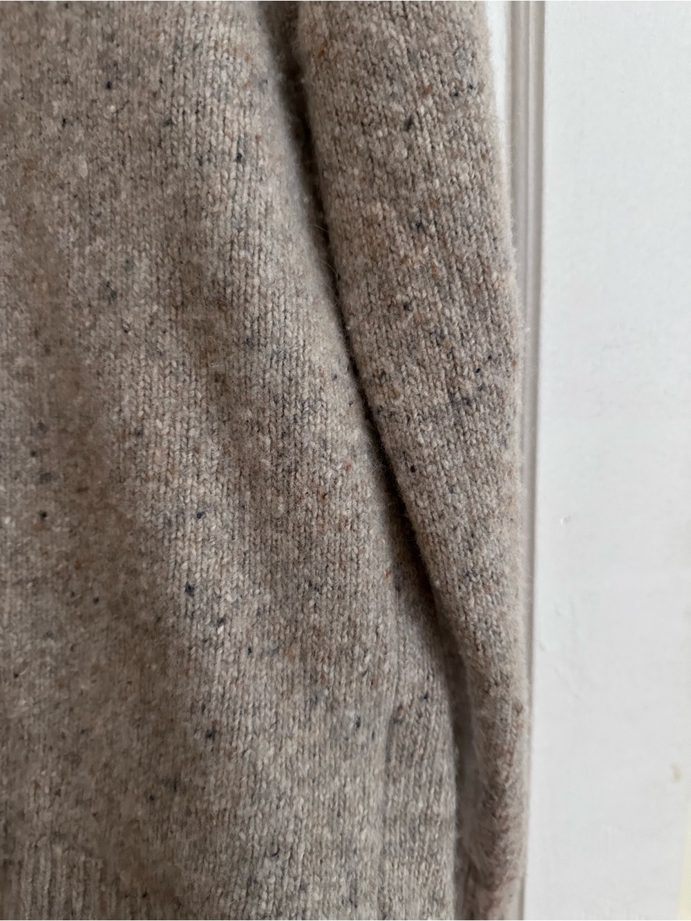 Alex Mill Crewneck Sweater in Light Taupe Speckle - Picture 4 of 4